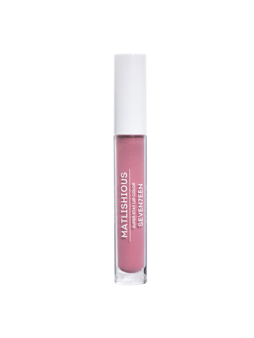 Жидкая помада-блеск MATLISHIOUS SUPER STAY LIP COLOR т.07 ягодный мусс SEVEN7EEN модель 5,20E+12 Фото