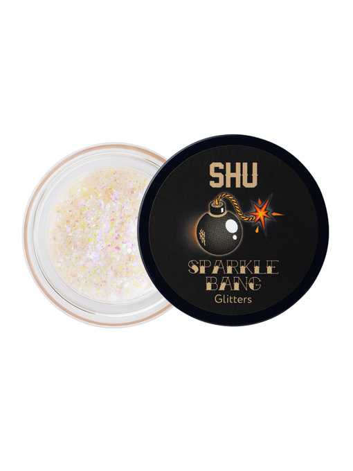ГЛИТТЕР ДЛЯ МАКИЯЖА ЛИЦА И ТЕЛА SPARKLE BANG №№133 SHU үлгі 8,44E+12 Фото