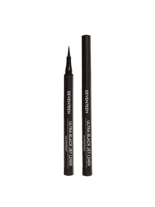Подводка-фломастер для глаз черная водостойкая ULTRA BLACK JET LINER W/P SEVEN7EEN модель 5,20E+12 Фото