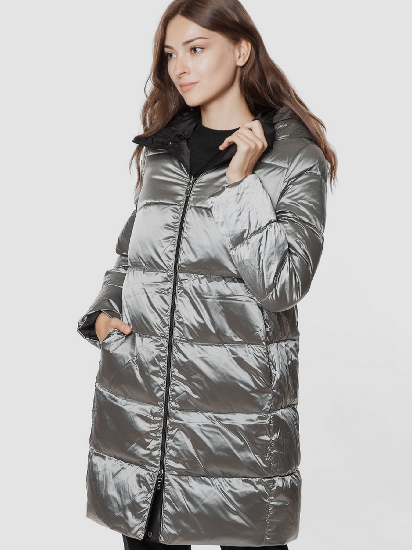 Пальто з утеплювачем Madzerini модель MOW08.01.12 Фото