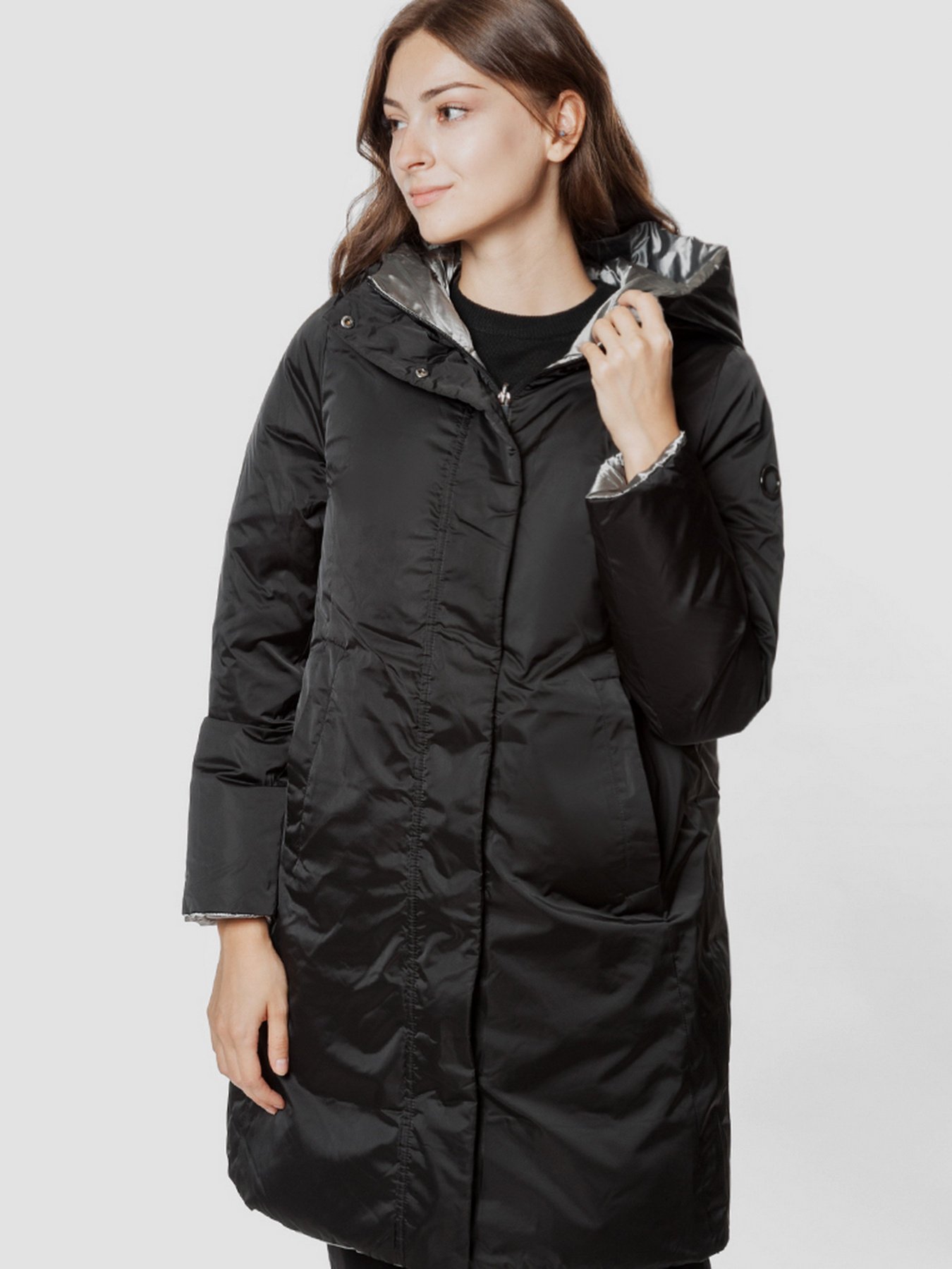 Пальто з утеплювачем Madzerini модель MOW08.01.12 Фото