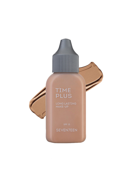 Тональный крем длительного действия т.5 "TIME PLUS LONGLASTING MAKE UP" Темно-бежевый SEVEN7EEN модель 5,20E+12 Фото