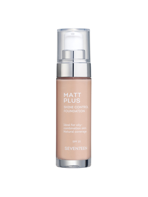 Тональный крем матирующий "MATT PLUS SHINE CONTROL FOUNDATION", тон 01, фарфор SEVEN7EEN модель 5,20E+12 Фото
