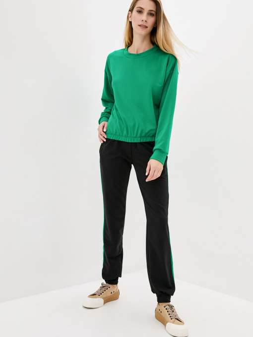 Спортивный костюм ISSA Plus модель 12100_green Фото