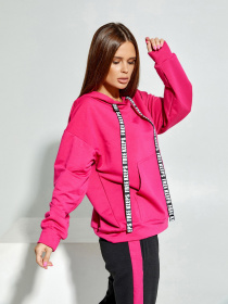 Спортивний костюм ISSA Plus модель 12217_blackraspberry Фото