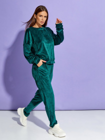 Спортивный костюм ISSA Plus модель 12251_green Фото