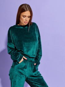 Спортивный костюм ISSA Plus модель 12251_green Фото