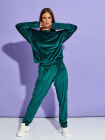 Спортивный костюм ISSA Plus модель 12251_green Фото