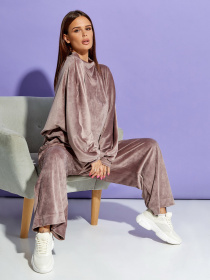 Спортивный костюм ISSA Plus модель 12309_beige Фото