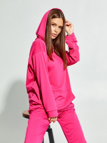 Спортивний костюм ISSA Plus модель 12397_raspberry Спортивний костюм ISSA Plus модель 12397_raspberry Фото