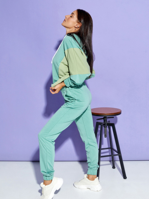 Спортивный костюм ISSA Plus модель 12440_mint Фото
