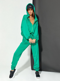 Спортивный костюм ISSA Plus модель 12496_green Фото