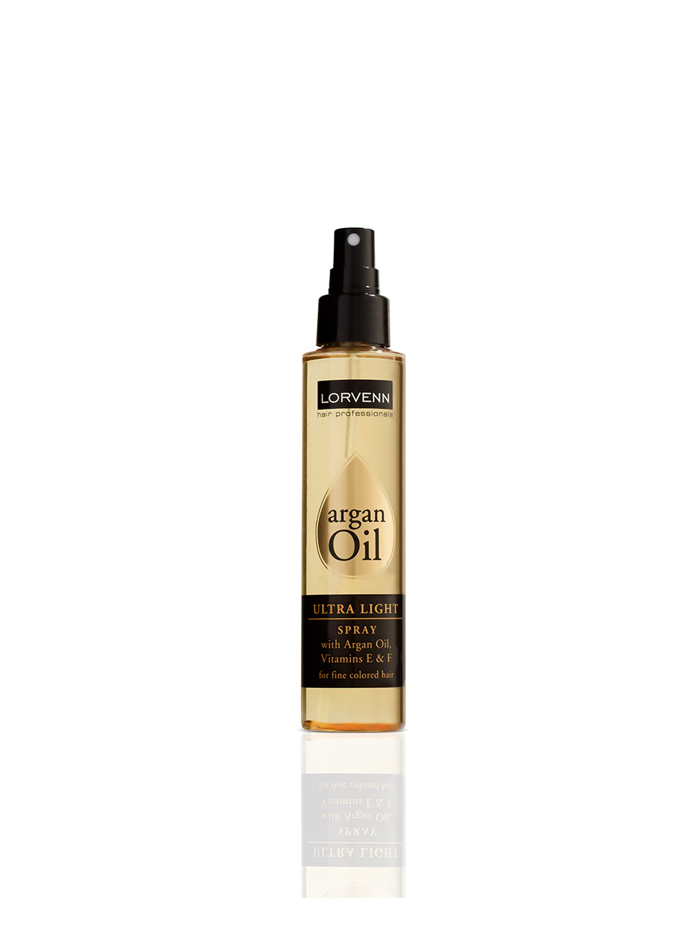 Ультра-легкое масло-спрей для тонких и тусклых волос ARGAN OIL ULTRA LIGHT, 125мл LORVENN модель 5201641724330 Фото
