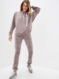 Спортивний костюм ISSA Plus модель 12877_beige Фото