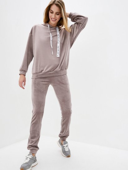 Спортивний костюм ISSA Plus модель 12877_beige — фото - INTERTOP