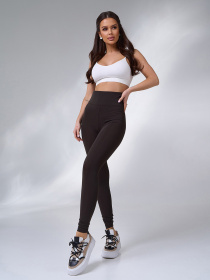 Легінси ISSA Plus модель 999_коричневый Легінси ISSA Plus модель 999_коричневый Фото