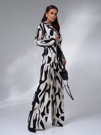 Повсякденний костюм ISSA Plus модель 15096_белый Фото