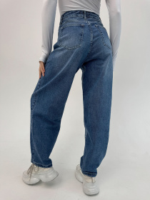 Широкі джинси ISSA Plus модель WN20-697_синий Фото