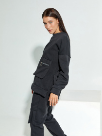 Спортивный костюм ISSA Plus модель SA-319_black Фото