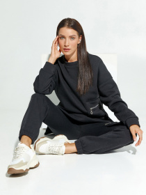 Спортивный костюм ISSA Plus модель SA-319_black Фото