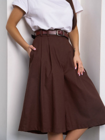 Повсякденні шорти ISSA Plus модель 15100_темно_коричневый Фото