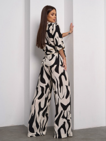 Костюм ISSA Plus модель 15105_молочный Фото