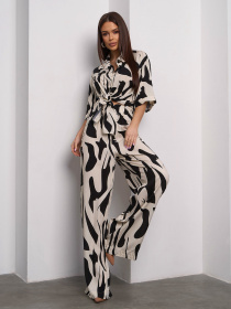 Костюм ISSA Plus модель 15105_молочный Фото