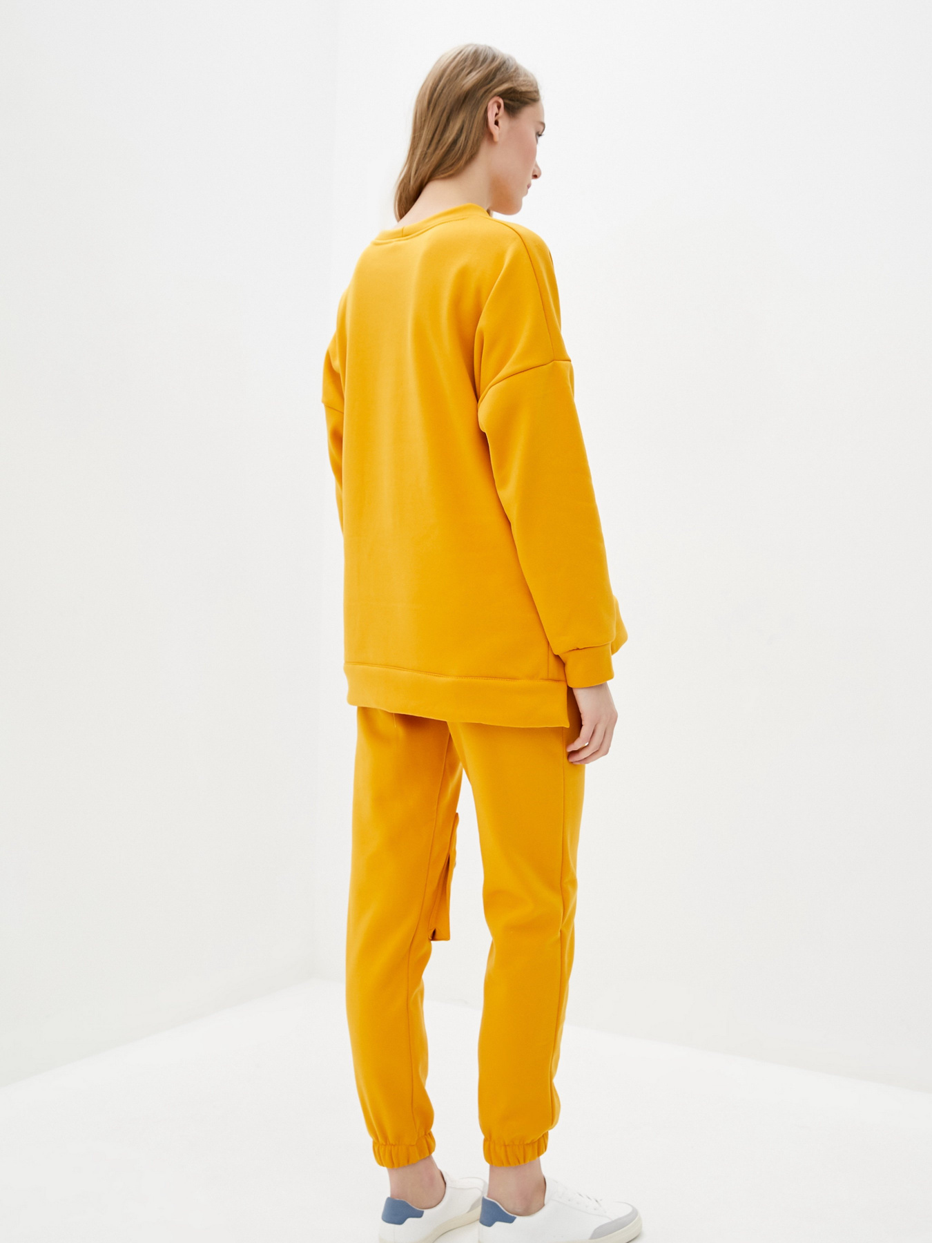 Спортивний костюм ISSA Plus модель SA-319_mustard Фото