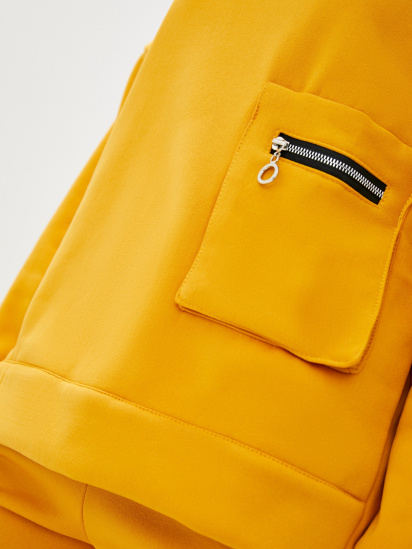 Спортивний костюм ISSA Plus модель SA-319_mustard — фото 5 - INTERTOP