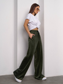 Штаны спортивные ISSA Plus модель 15109_хаки Фото