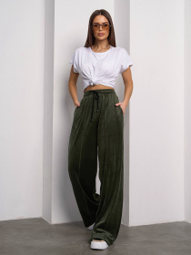 Штаны спортивные ISSA Plus модель 15109_хаки Фото