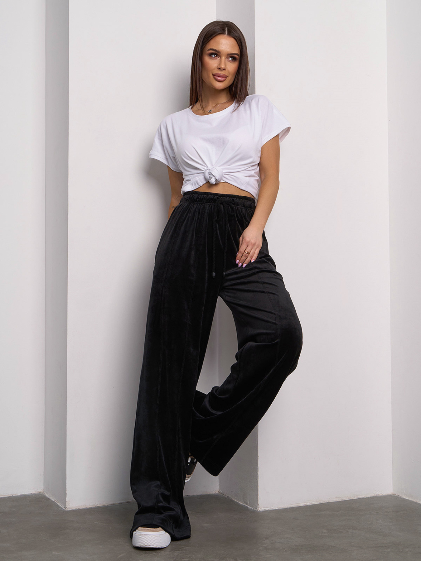 Штаны спортивные ISSA Plus модель 15109_черный Фото