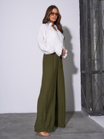 Штани повсякденні ISSA Plus модель 14788_хаки Фото