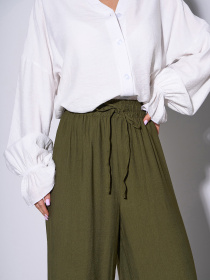 Штани повсякденні ISSA Plus модель 14788_хаки Фото