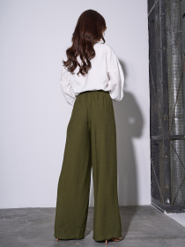 Повсякденні штани ISSA Plus модель 14788_хаки Повсякденні штани ISSA Plus модель 14788_хаки Фото