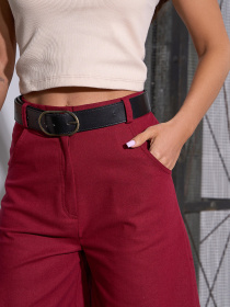 Шорти ISSA Plus модель 14766_темно_бордовый Фото