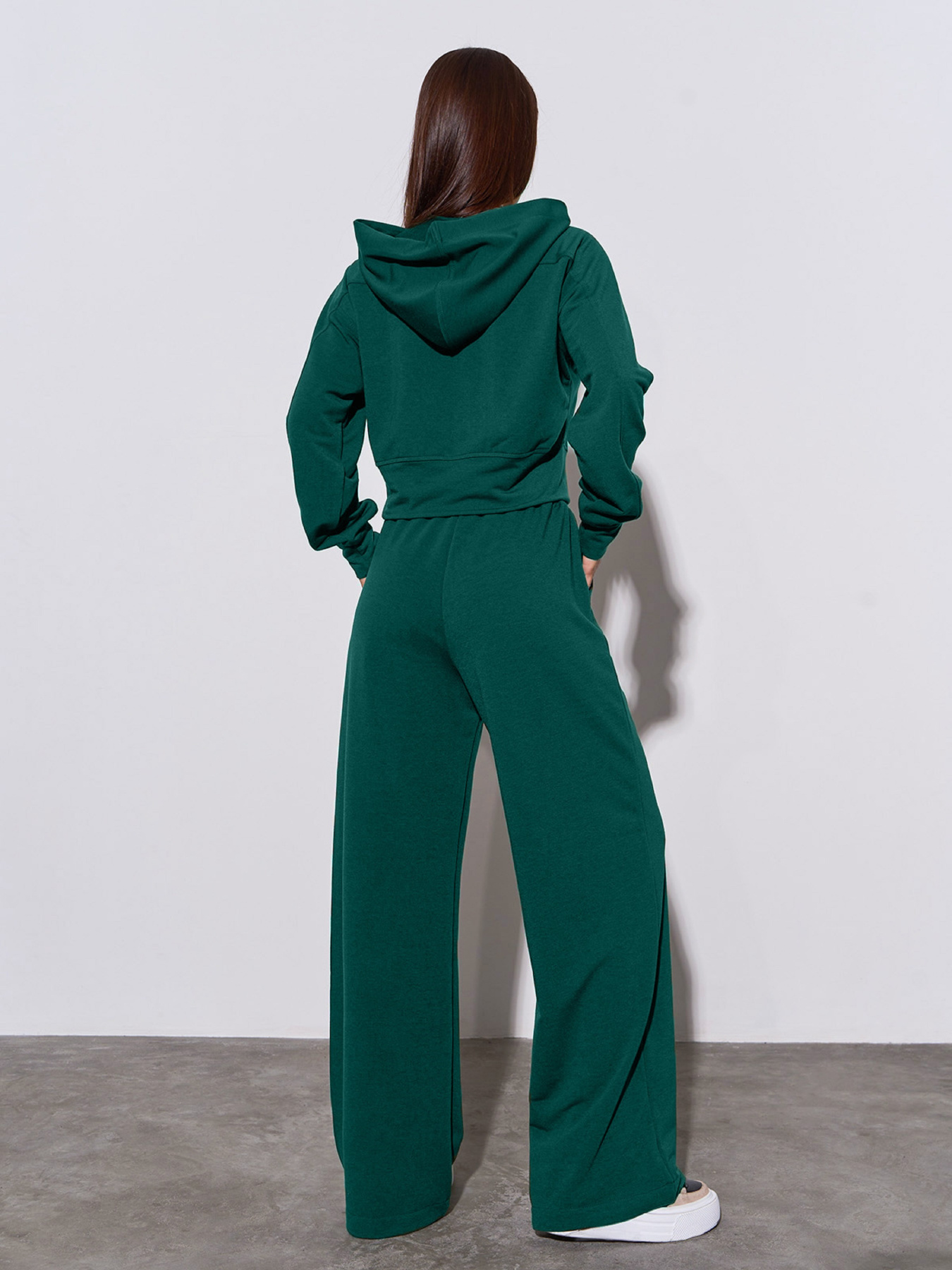 Костюм ISSA Plus модель 14462_темно_зеленый Фото