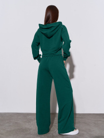 Костюм ISSA Plus модель 14462_темно_зеленый Фото