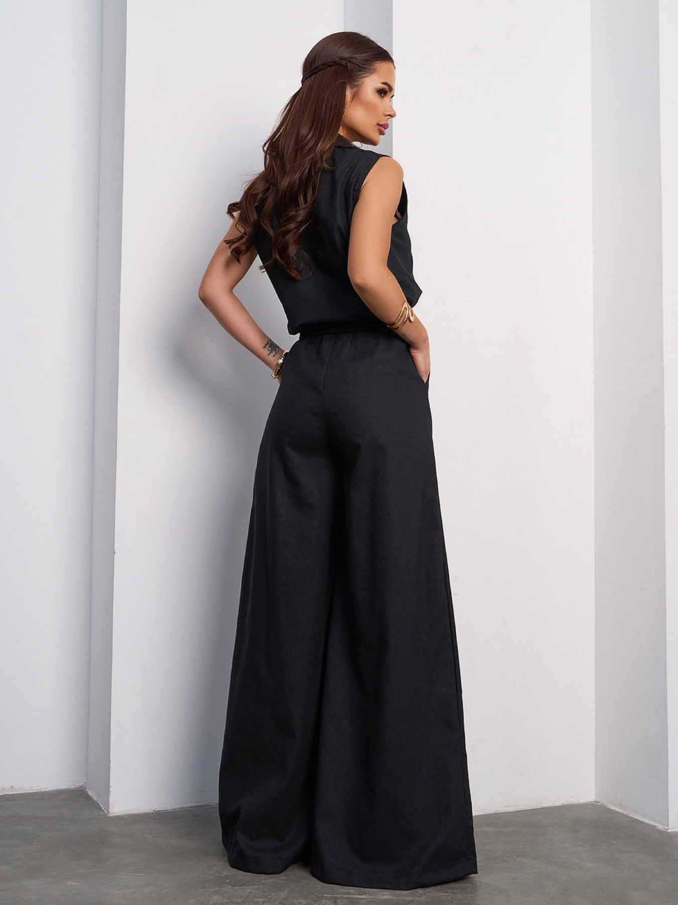 Комбінезон ISSA Plus модель 14732A_черный Фото