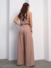 Комбінезон ISSA Plus модель 15110_бежевый Фото