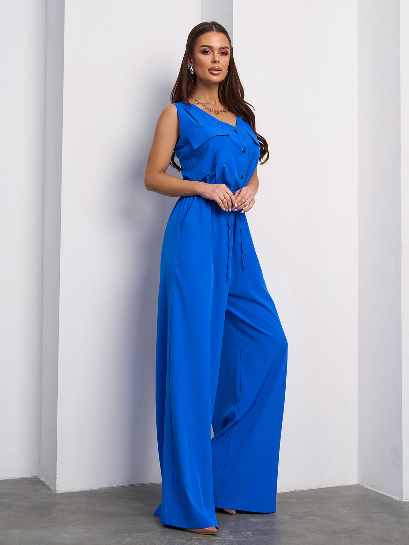 Комбінезон ISSA Plus модель 15110_электрик Фото