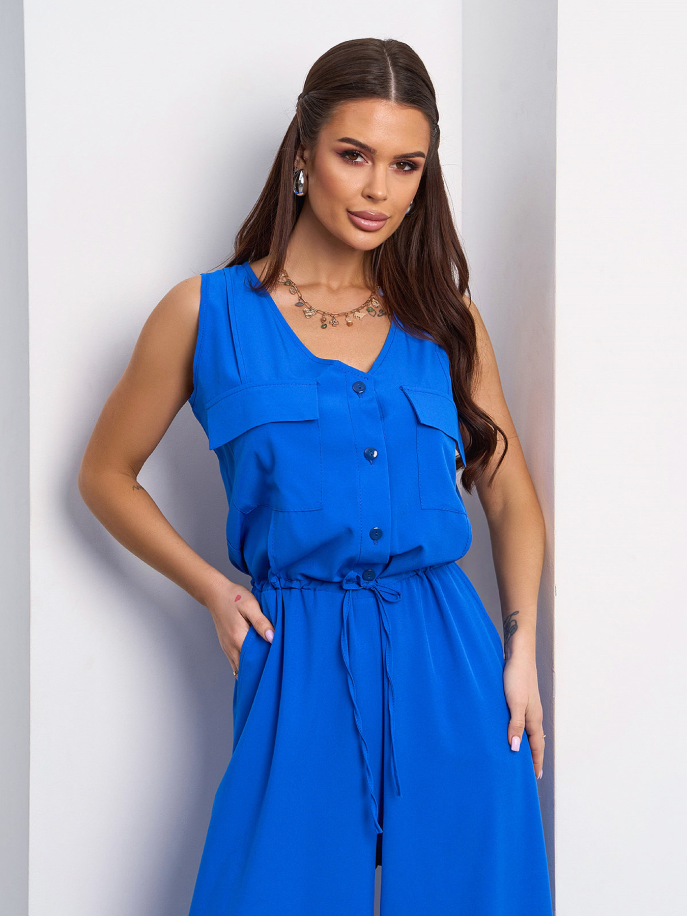 Комбінезон ISSA Plus модель 15110_электрик Фото