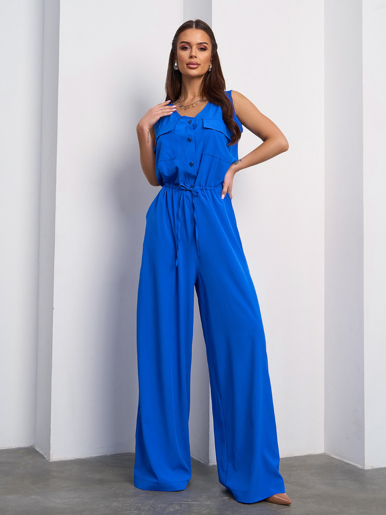 Комбінезон ISSA Plus модель 15110_электрик Фото