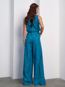 Комбинезон ISSA Plus модель 15111_зеленый Комбинезон ISSA Plus модель 15111_зеленый Фото