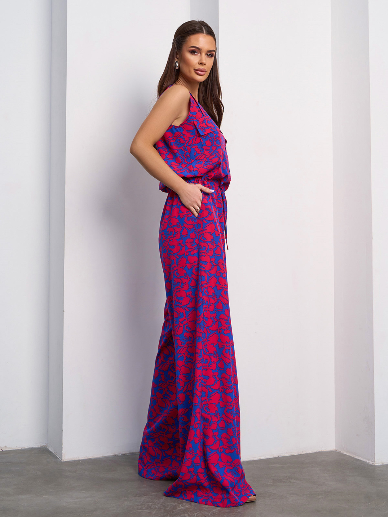 Комбинезон ISSA Plus модель 15111_синий Фото