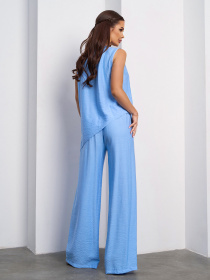 Костюм ISSA Plus модель 15113_голубой Фото