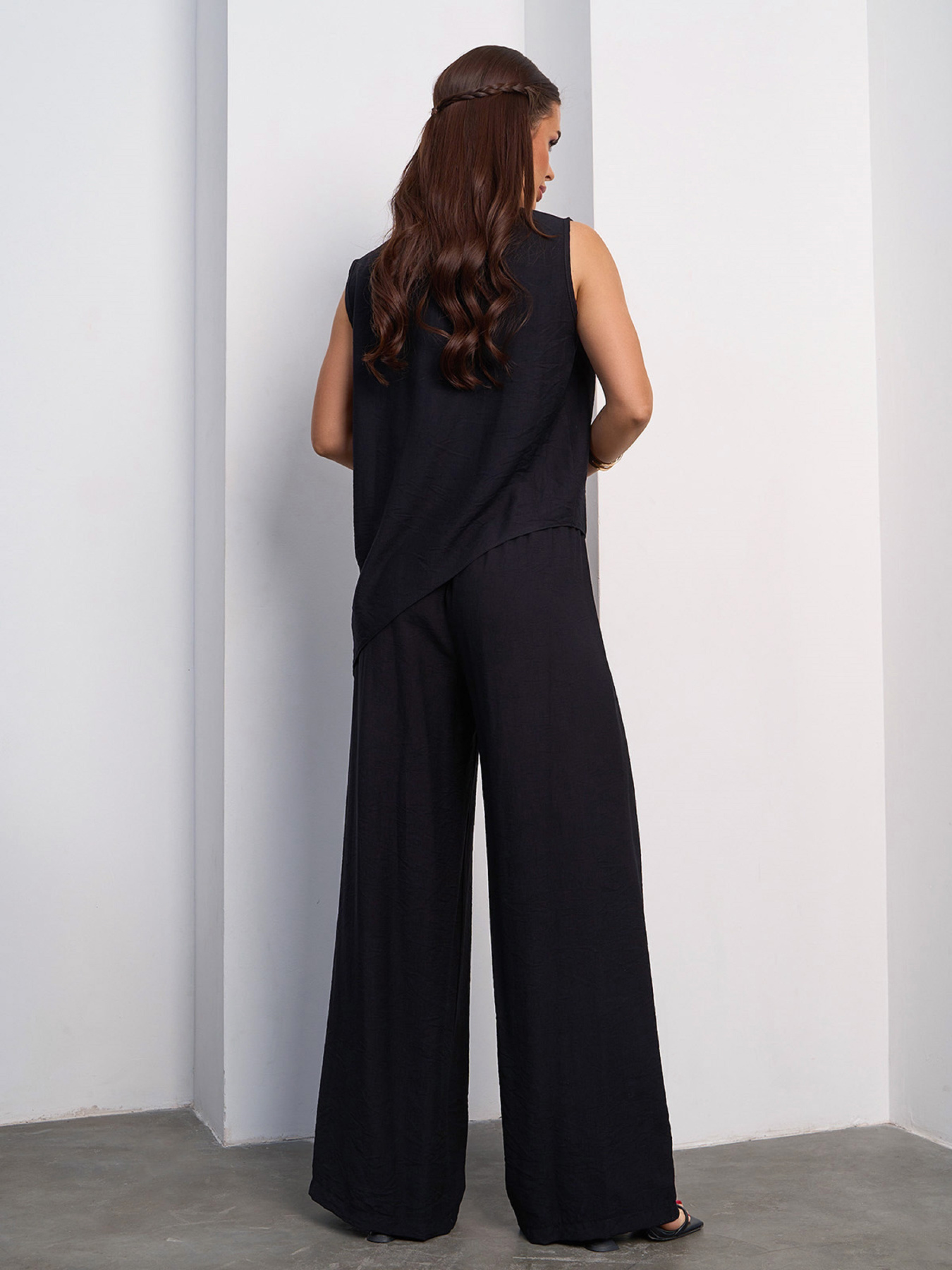 Повсякденний костюм ISSA Plus модель 15113_черный Фото