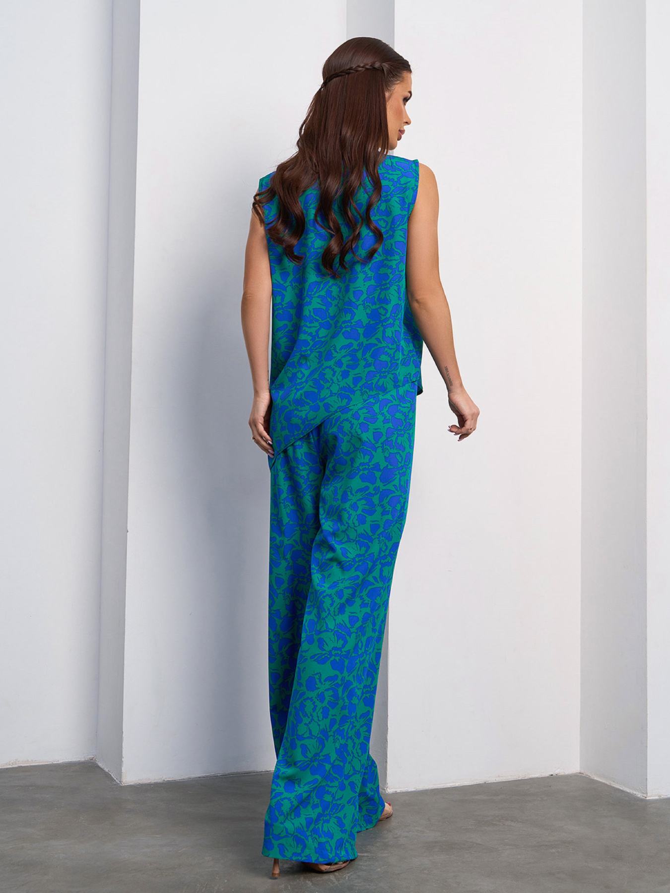 Костюм ISSA Plus модель 15118_синий Фото