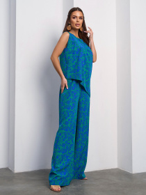 Костюм ISSA Plus модель 15118_синий Фото