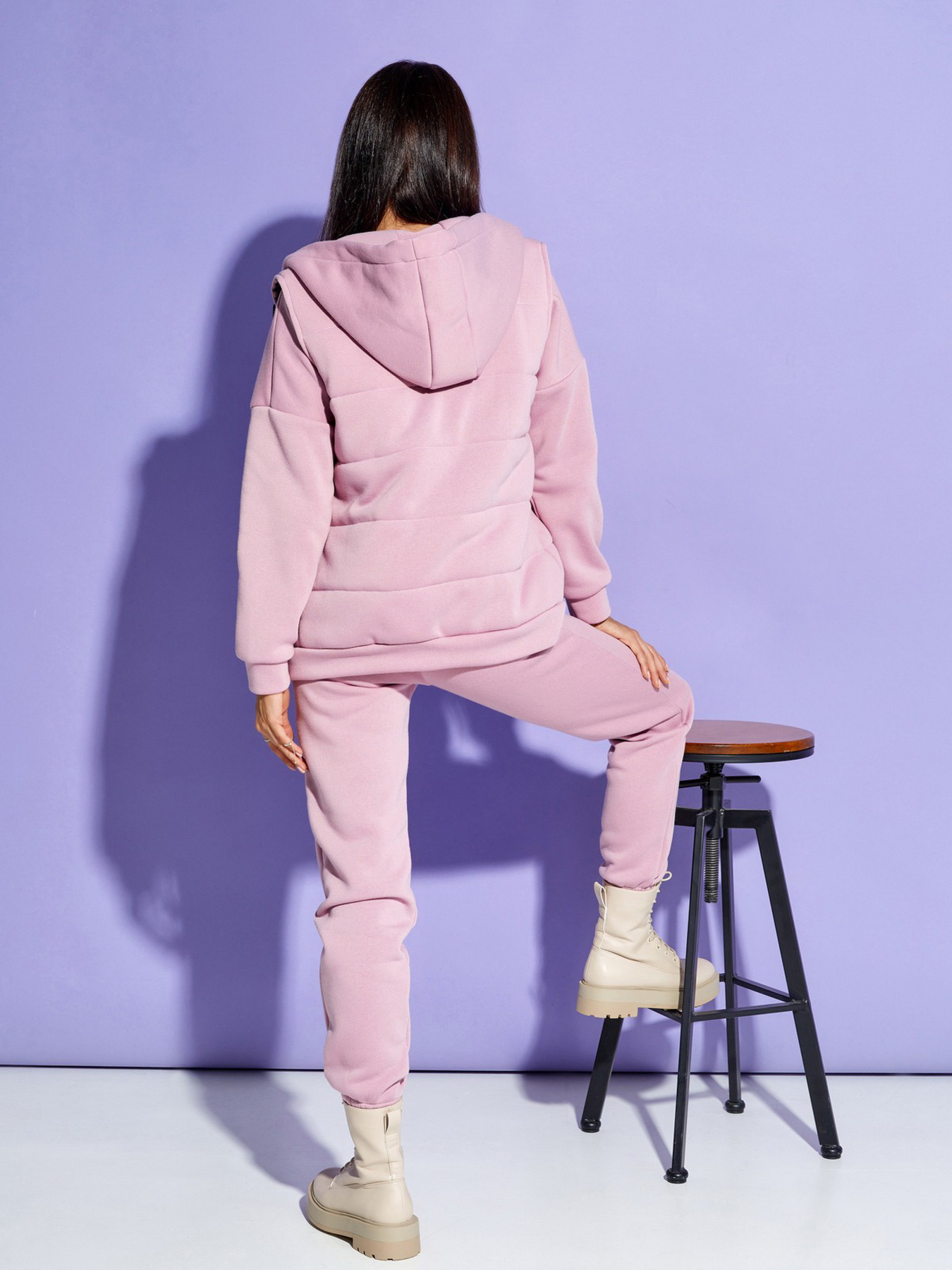 Спортивний костюм ISSA Plus модель SA-330_pink Фото